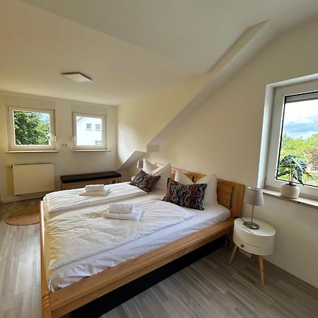Apartment Kornbergblick Schwarzenbach an der Saale Bagian luar foto