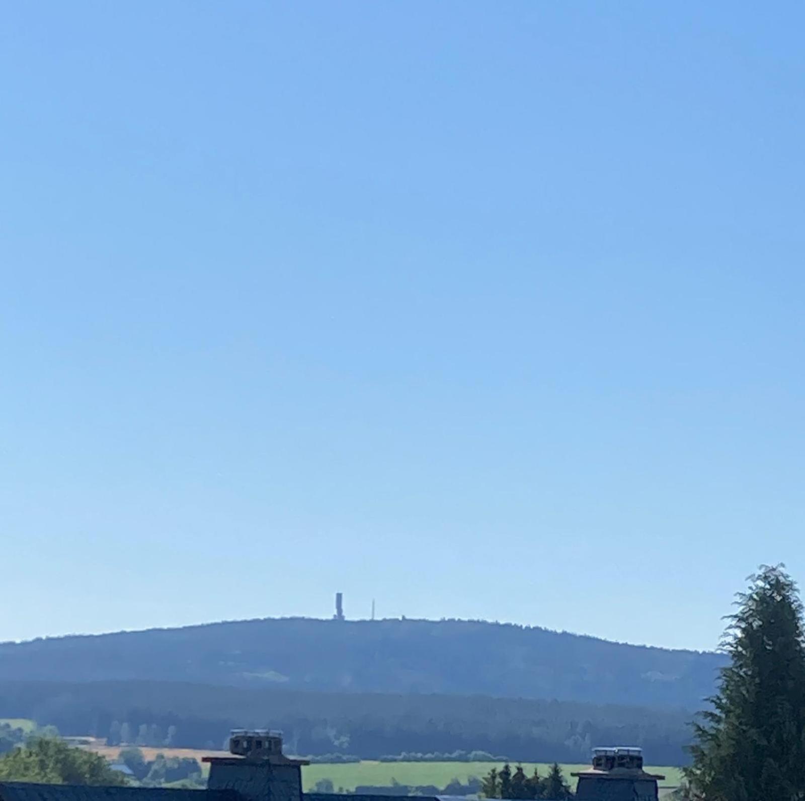 Apartment Kornbergblick Schwarzenbach an der Saale Bagian luar foto