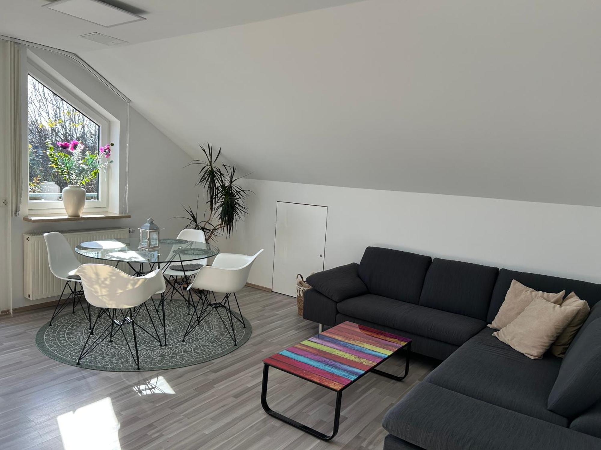 Apartment Kornbergblick Schwarzenbach an der Saale Bagian luar foto